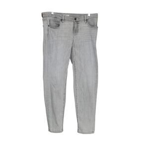 Eileen Fisher Gray Wash Straight Leg Jeans